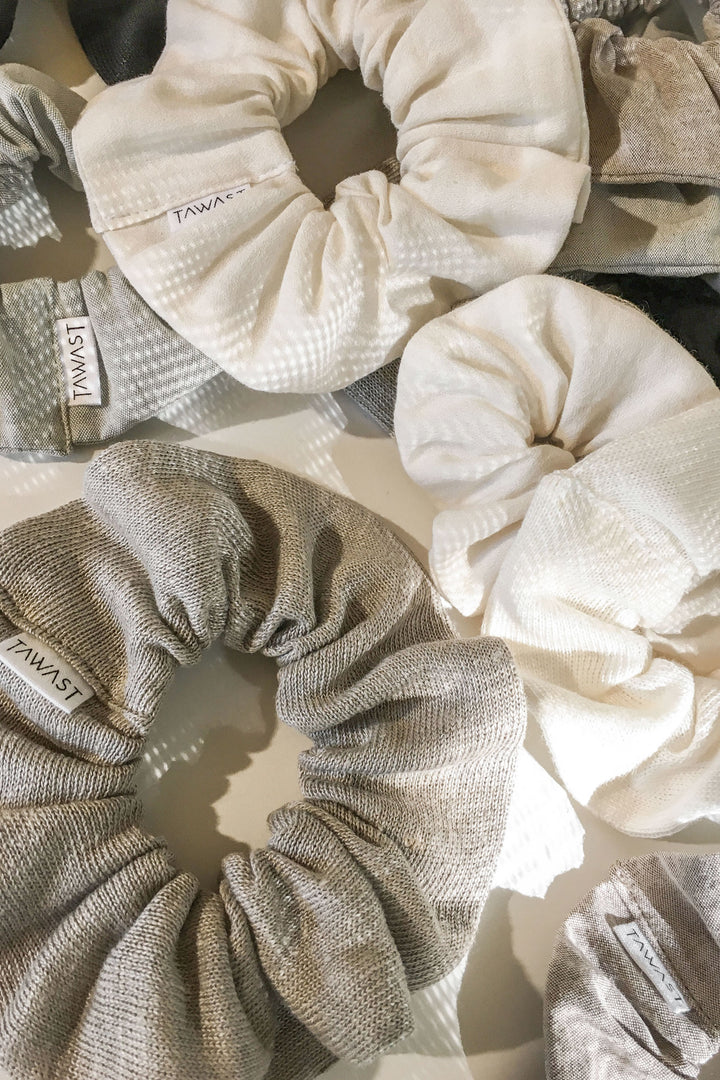 【新品未使用】Natural stone velour scrunchie RIM.ARK | Natural stone velour scrunchie (HAIR ACCESSORIES